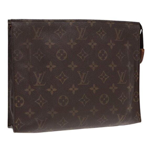LOUIS VUITTON Monogram Poche Toilette 26 Pouch M47542 LV Auth 84098 - Picture 1 of 16